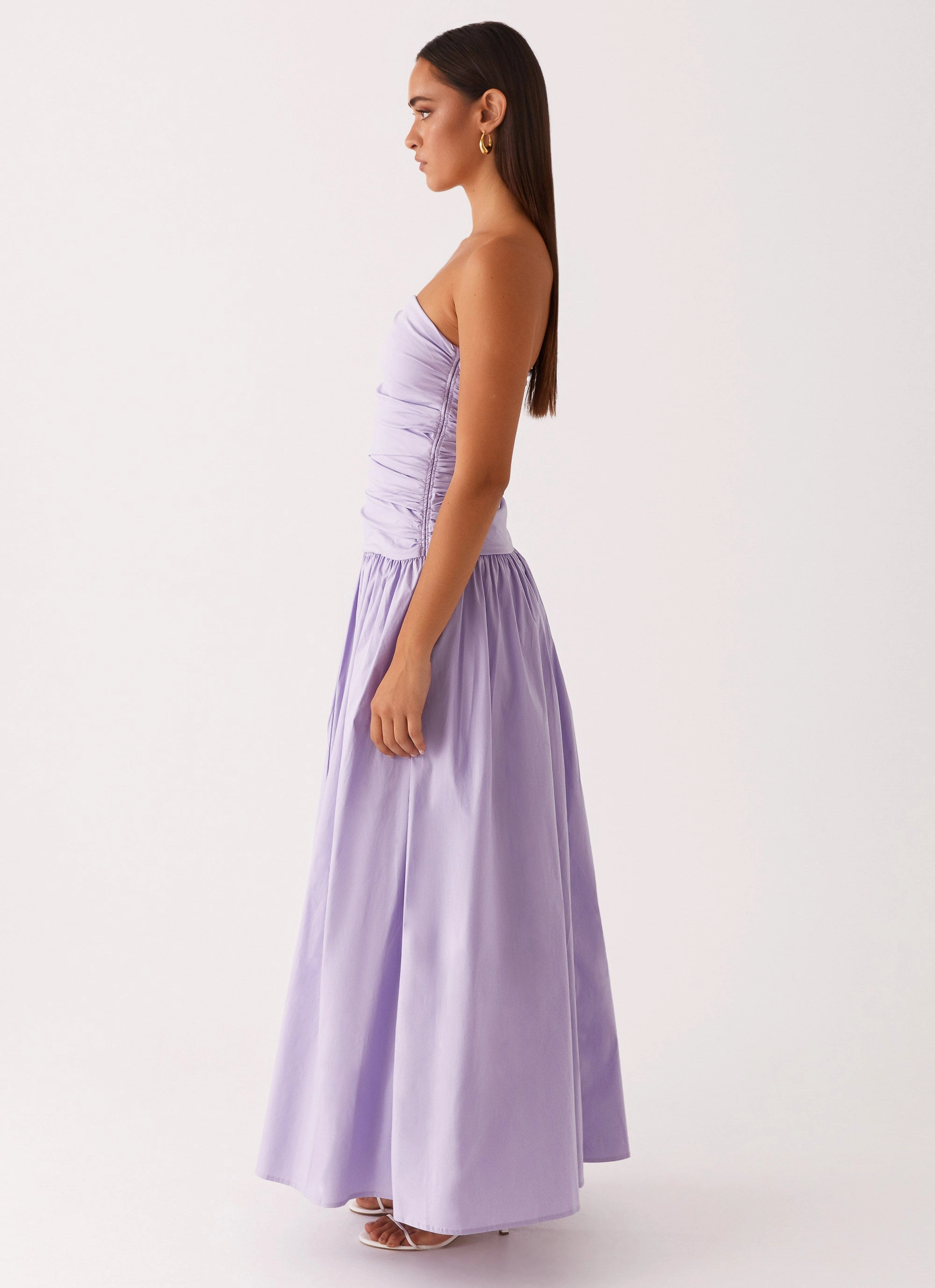 Carmel Maxi Dress - Lavender Smooth Mood