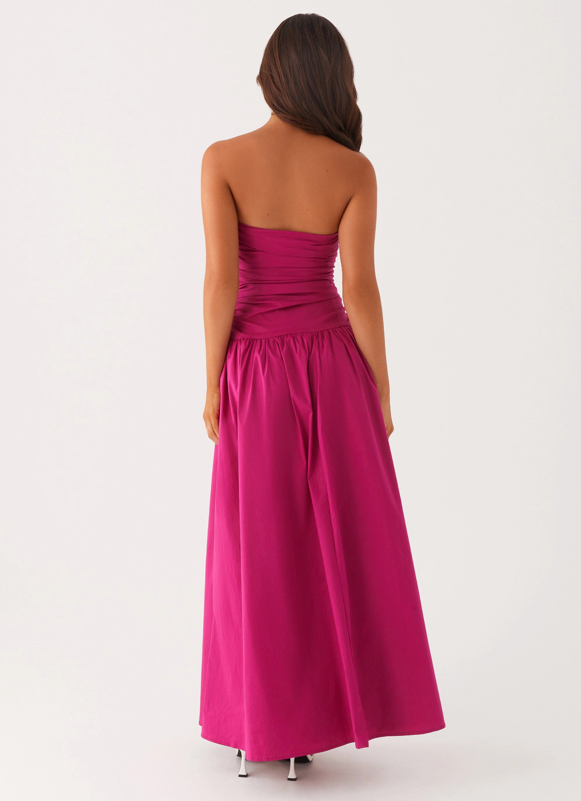 Carmel Maxi Dress - Fuchsia Grab Now