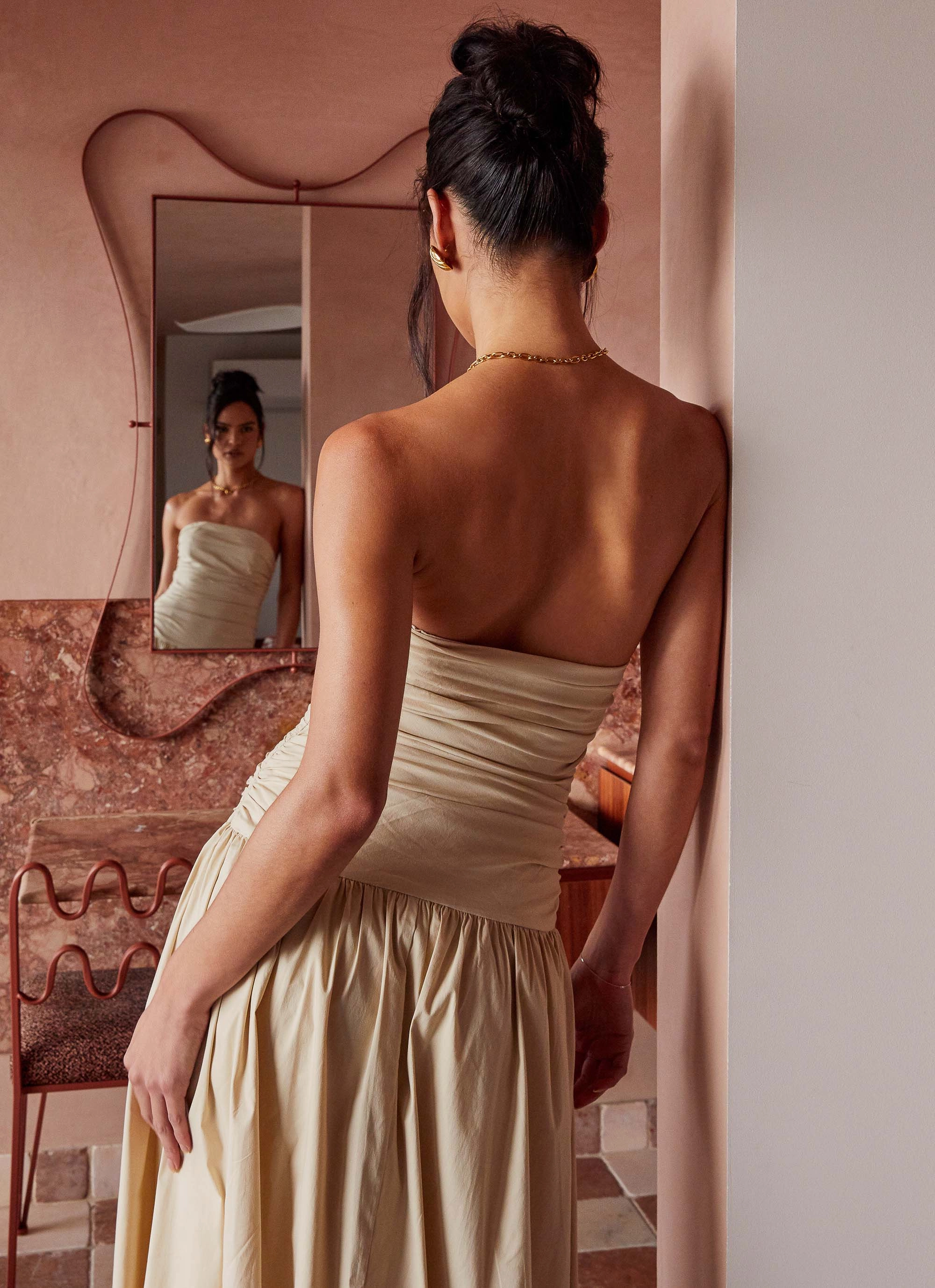 Relax Form Carmel Maxi Dress - Ivory