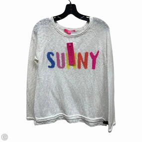 Comfy Fit Knit Look Sweater Designer By Lilly Pulitzer In Multi-colored, Size: S
