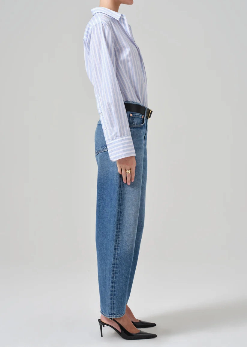 Easy Fashion Modern Couple Look Citizens of Humanity Miro in Pacifica