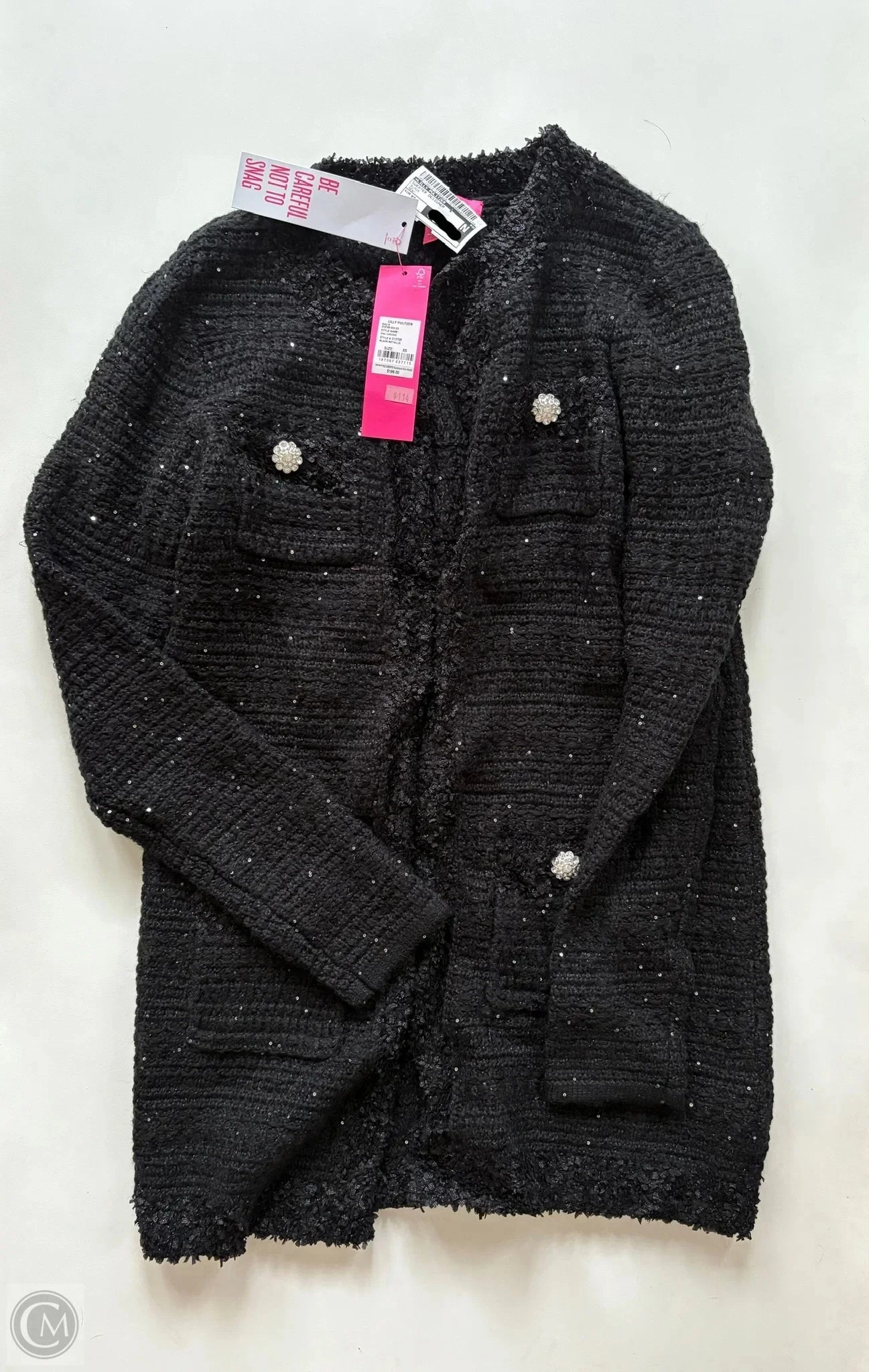 Sweater Designer By Lilly Pulitzer In Black, Size: Xs Cozy & Soft Chilly Day Outfit
