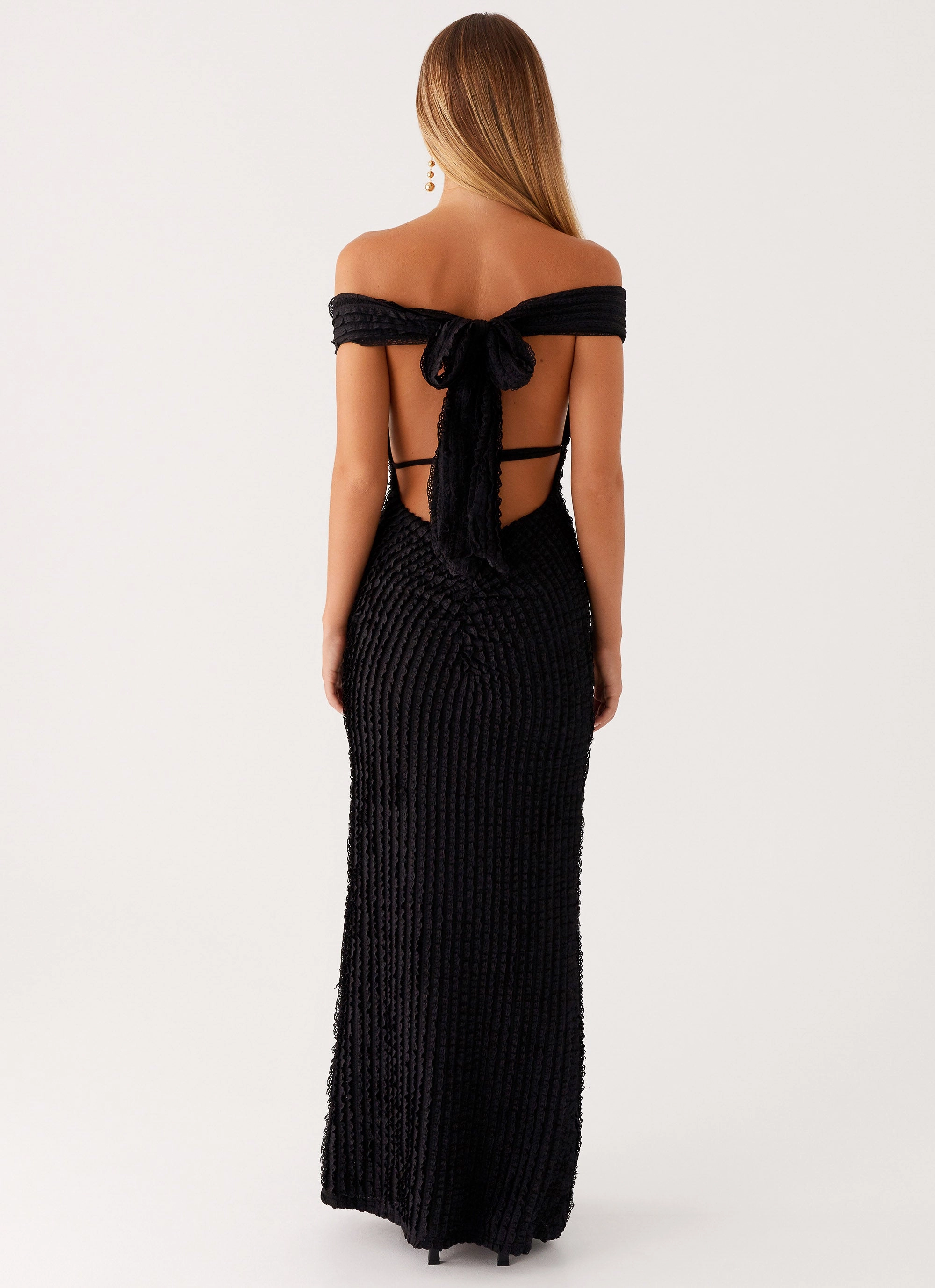Weekend Feel Chantelle Maxi Dress - Black