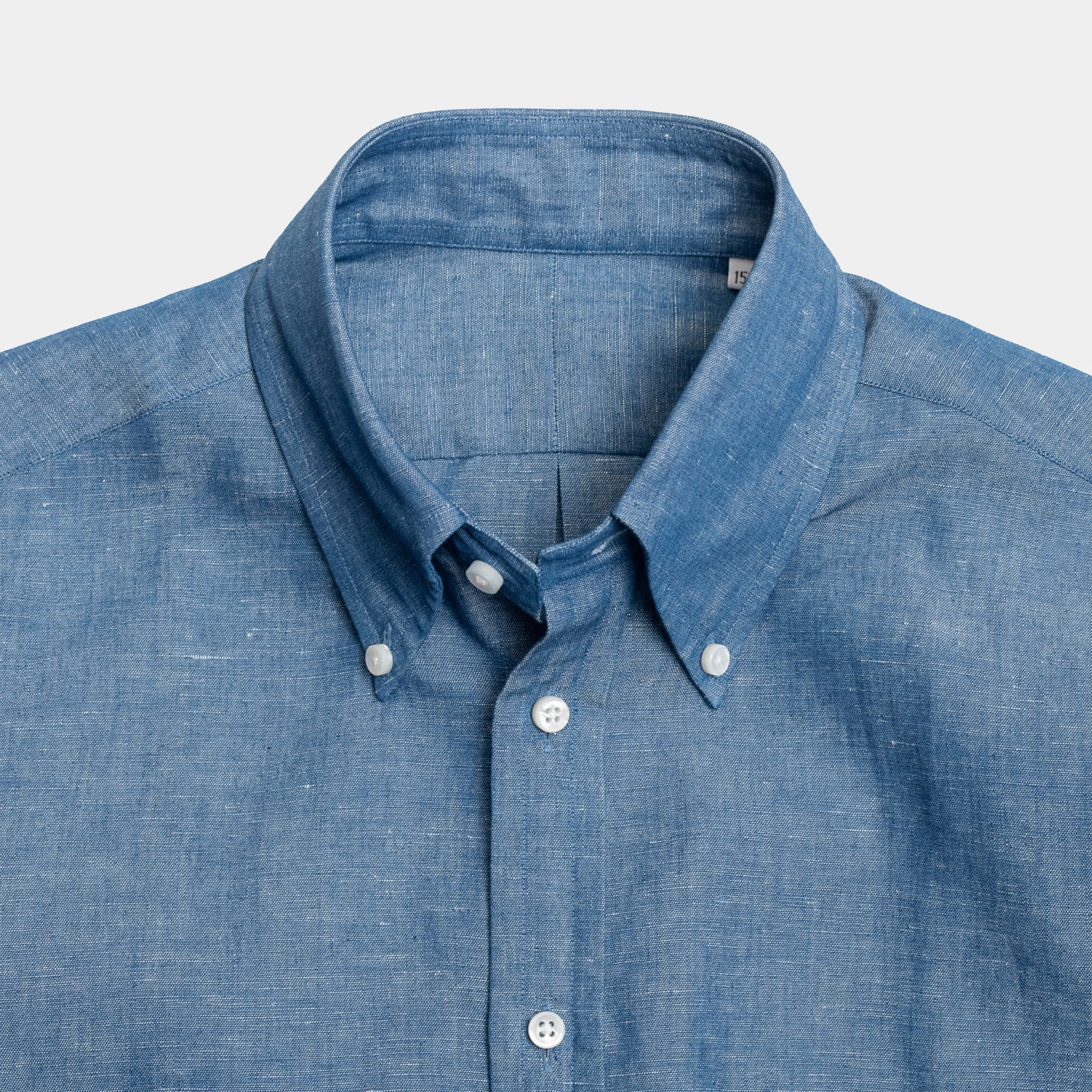Moisture Wicking Material handmade touch Perfect Chambray  OCBD Shirt