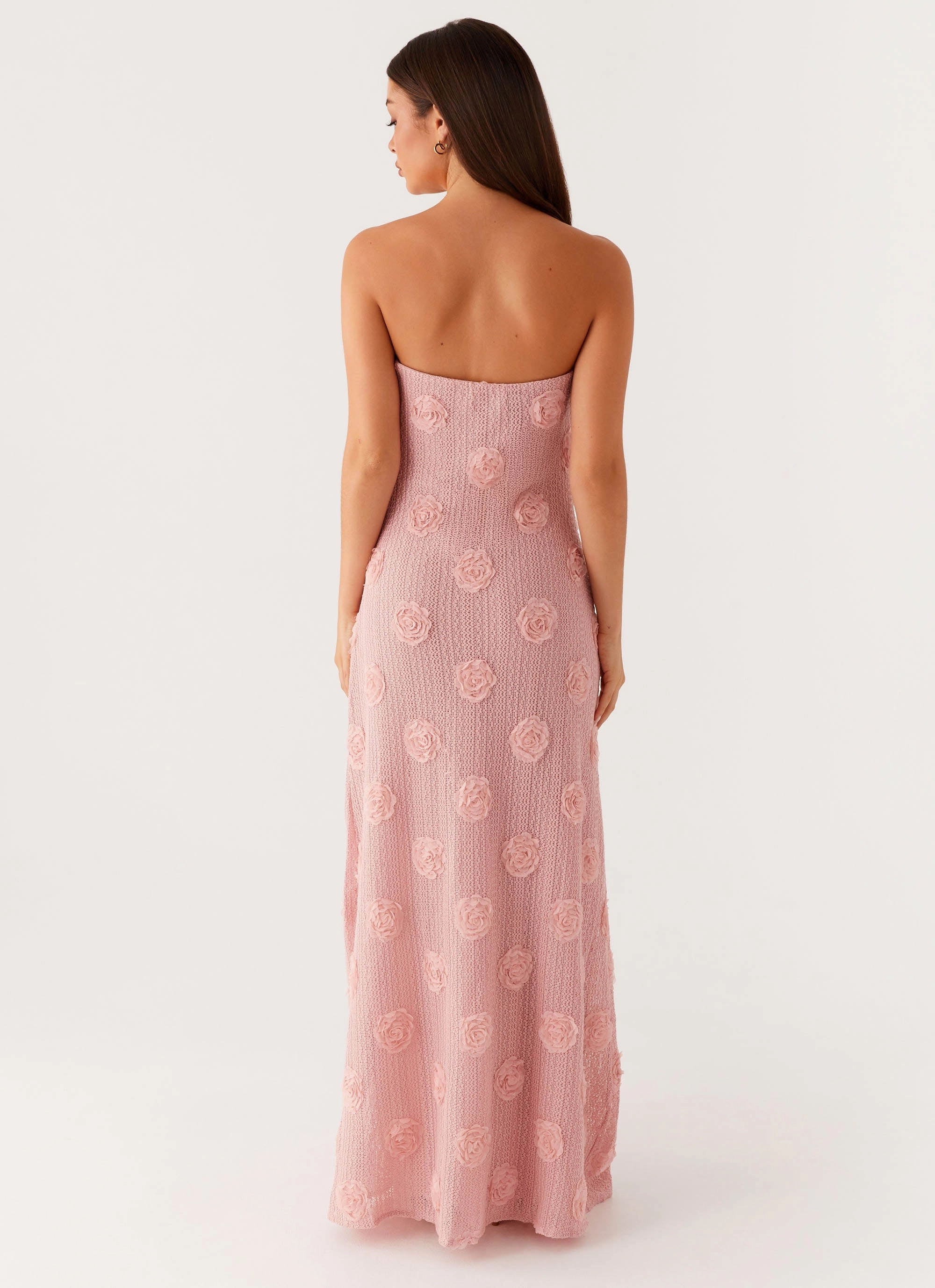 Sophisticated and Relaxed Evening Glow Holly Maxi Dress - Pink