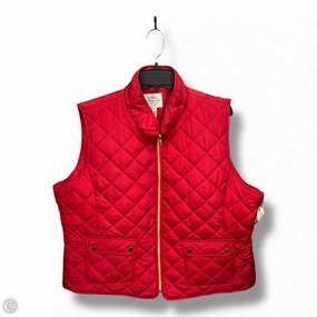 Vest Puffer & Quilted By St Johns Bay In Red, Size: 2x Nylon Cover Reinforced Stress Points