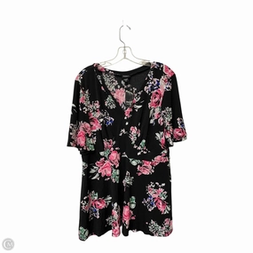 Street Casual Look Beach Outfit Top Short Sleeve By Torrid In Floral Print, Size: 2x