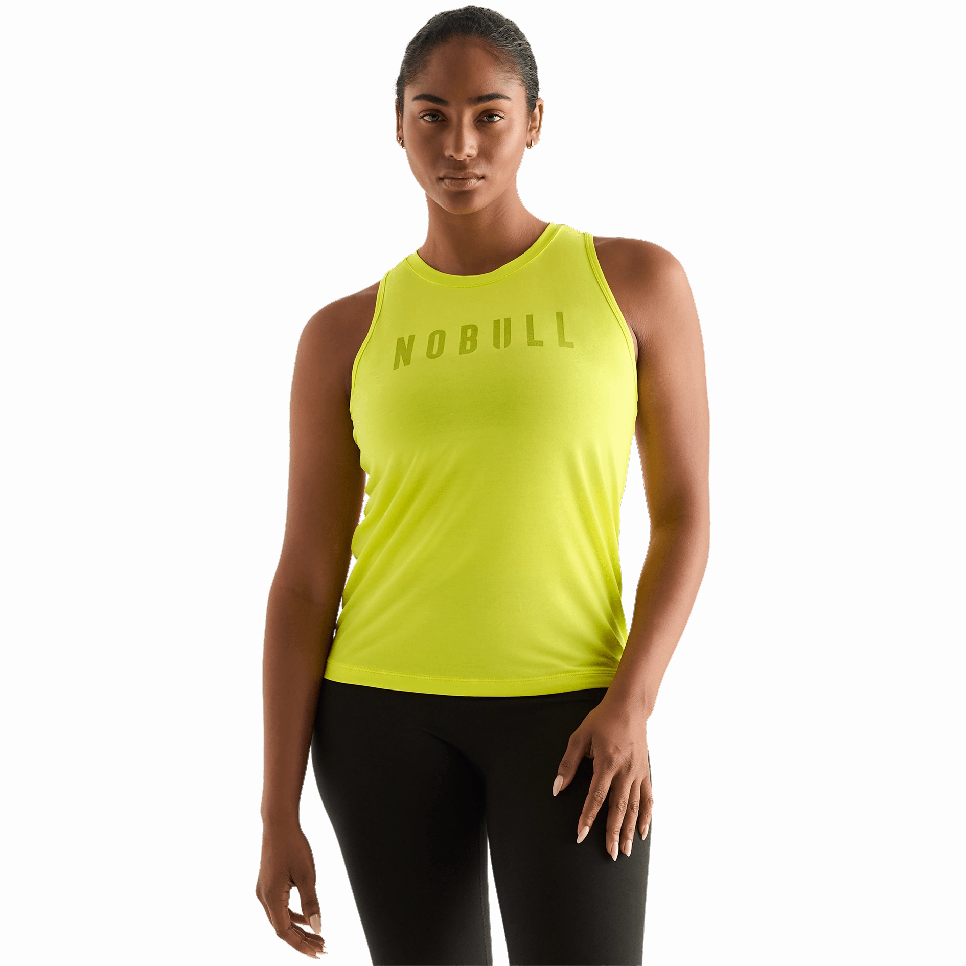Women's NOBULL High-Neck Tank Temperature Regulating Textile