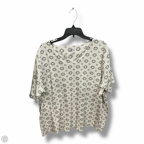 Movie Night Comfy Active Fit Top Short Sleeve By Croft And Barrow In Multi-colored, Size: 2x