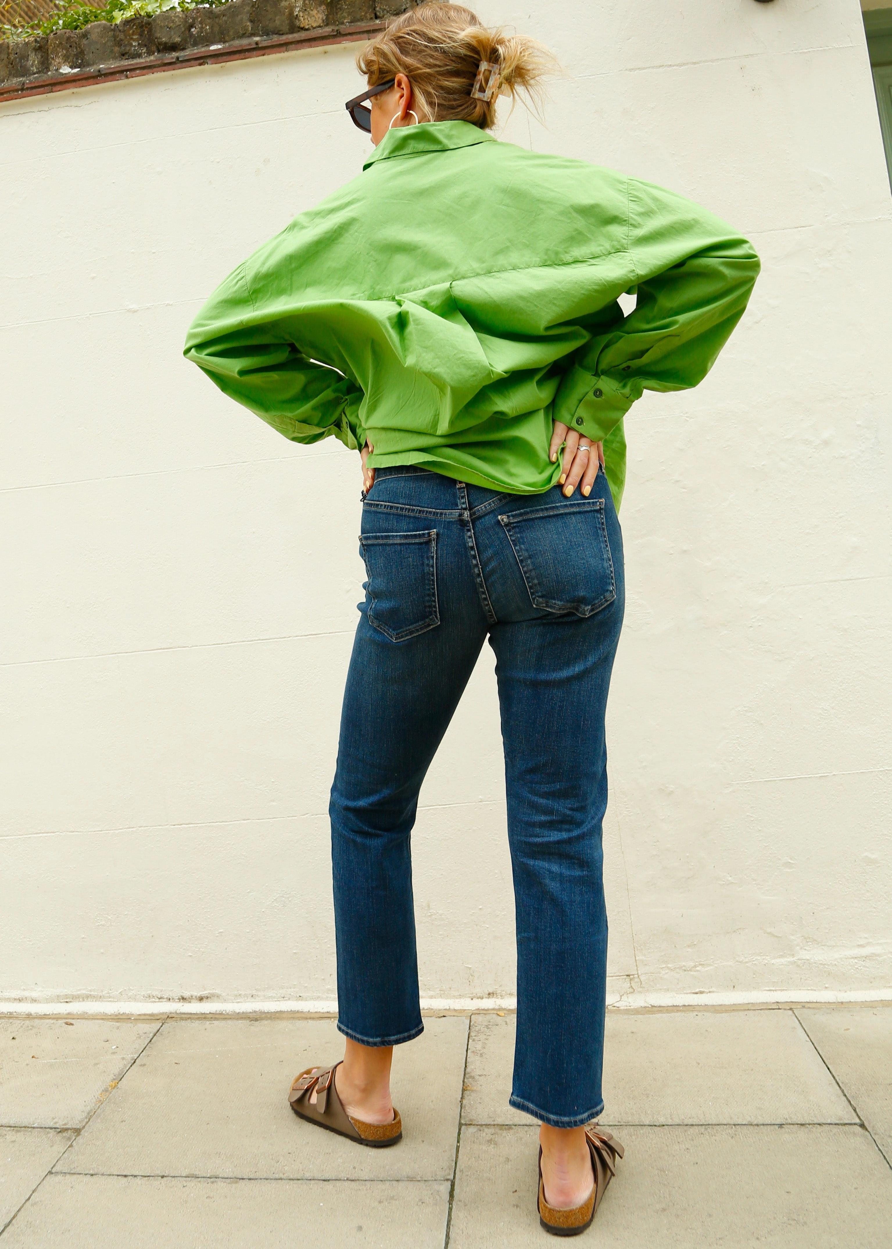 Sustainable Evening Stroll Casual Citizens of Humanity Emerson Slim Fit Boyfriend in Blue Ridge