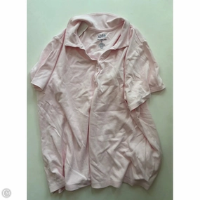 Top Short Sleeve By Croft And Barrow In Pink, Size: 2x Affordable Fashion