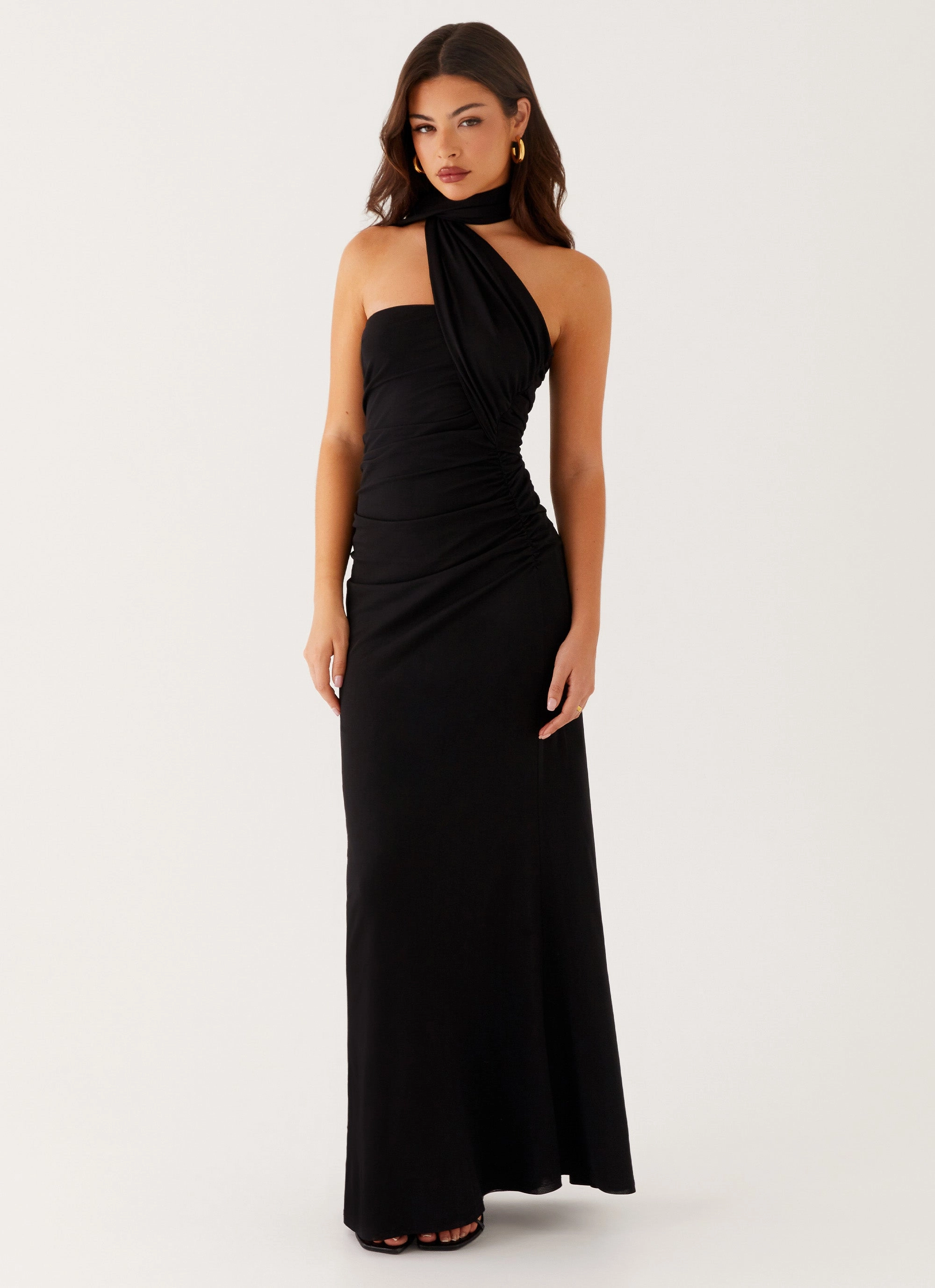 Songbird Maxi Dress - Black Comfort Mode