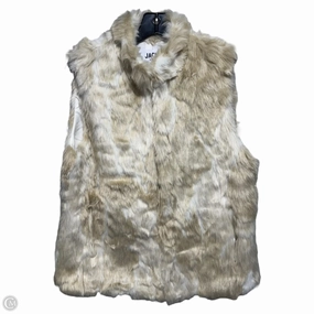 Weight Distribution System Vest Faux Fur & Sherpa By Jack By Bb Dakota In Ivory, Size: S