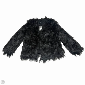 Classic Fit Casual Work Look Coat Faux Fur & Sherpa By Urban Outfitters In Black, Size: M