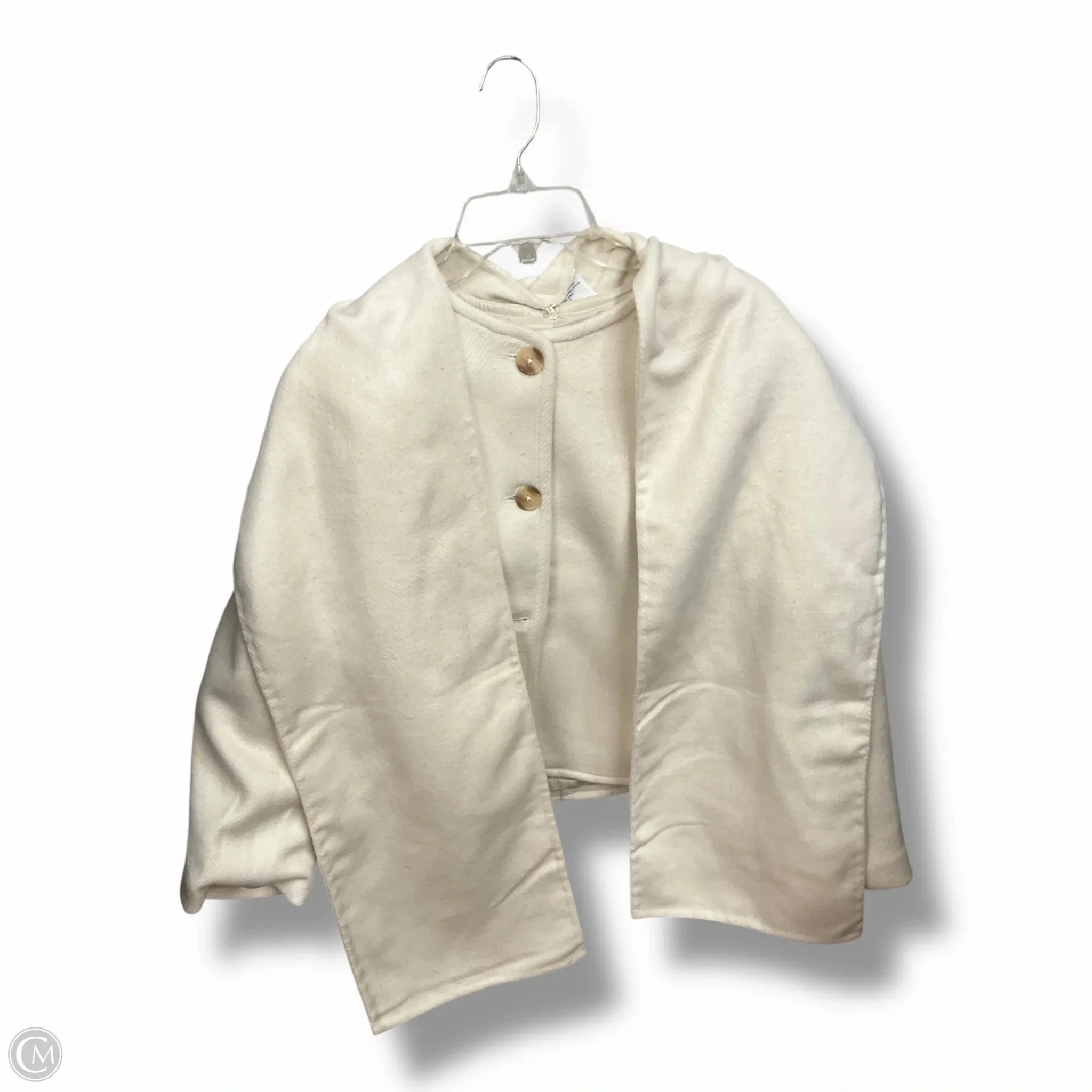 Coat Other By Abercrombie And Fitch In Cream, Size: L Versatile Layering Options