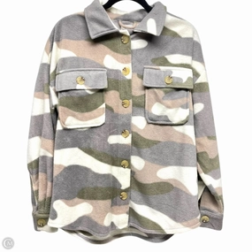 Thick Fabric Coat Other By Pink Rose In Camouflage Print, Size: M