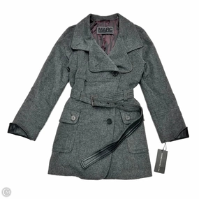 Ultra Flexible Coat Peacoat By Marc New York In Grey, Size: M