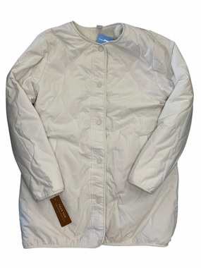 Coat Puffer & Quilted By Koolaburra By Ugg In Cream, Size:L Reinforced Zippers