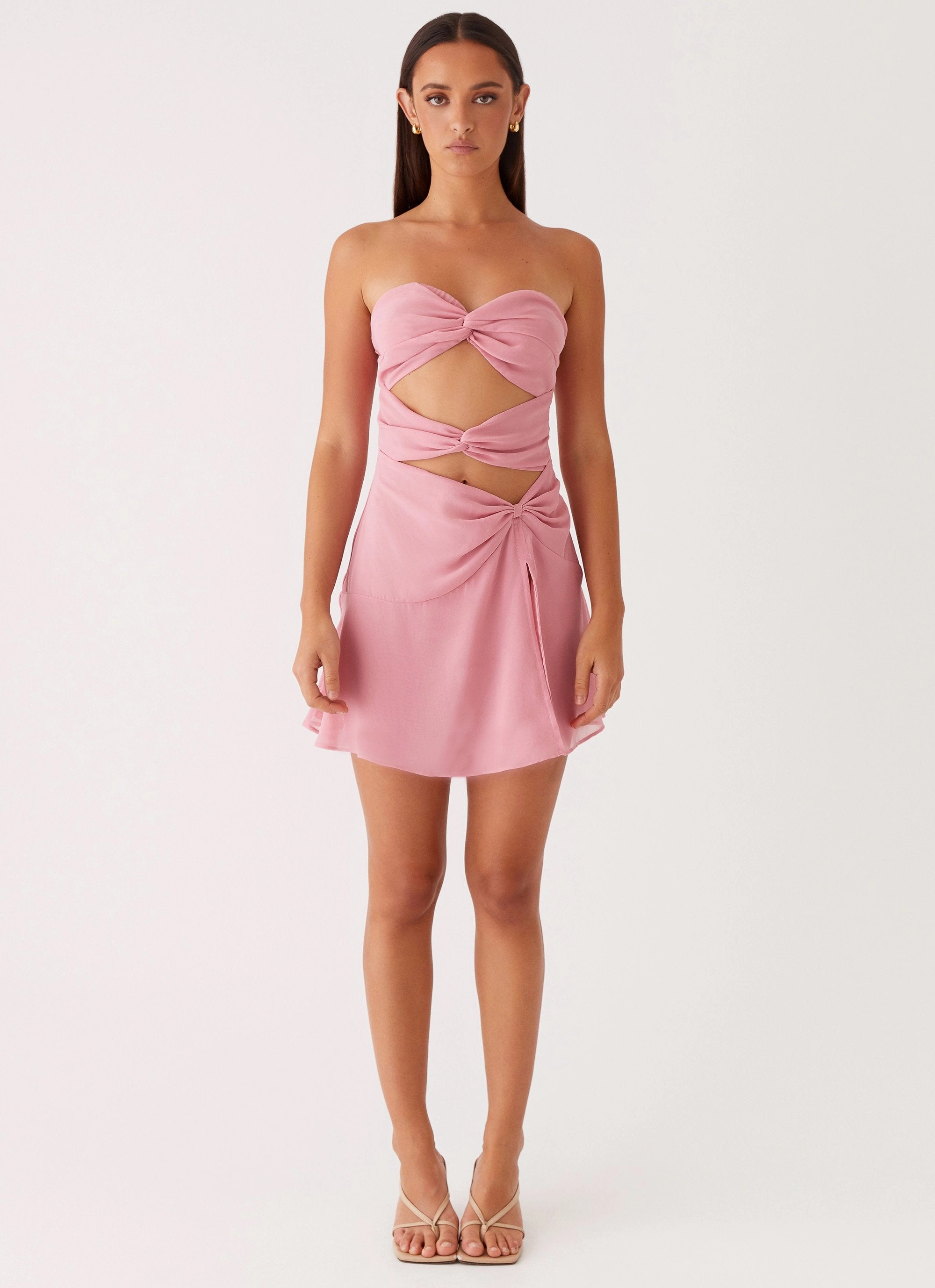 Coco Haven Mini Dress - Pink Effortless Pair