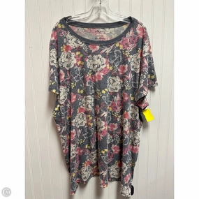 Top Short Sleeve By Torrid In Floral Print, Size: 4x Breezy Comfort