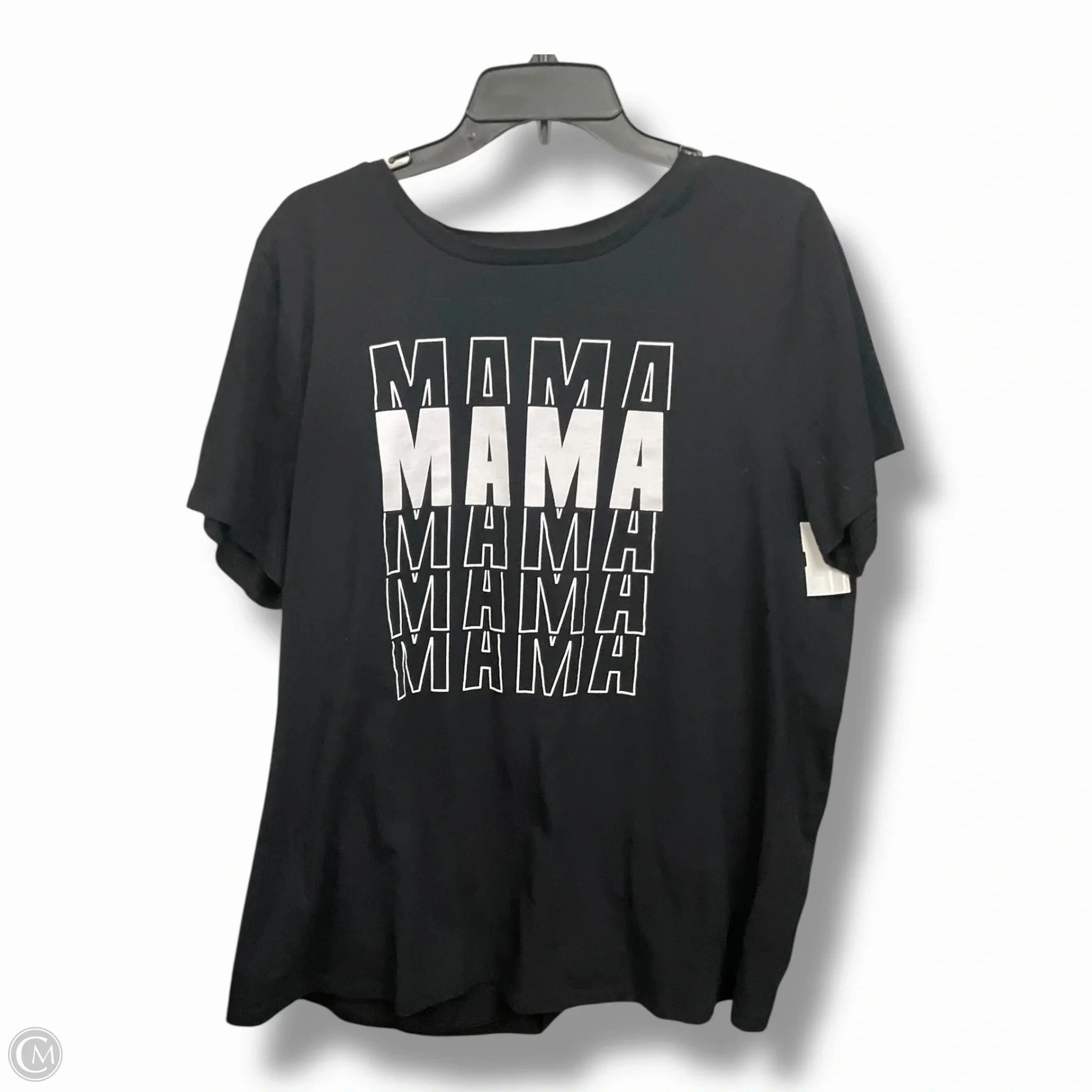 Thermoregulating Fabric Top Short Sleeve By Lane Bryant In Black, Size: 2x