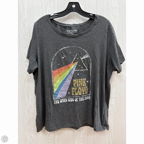 Top Short Sleeve By Clothes Mentor In Grey, Size: 1x Versatile and Comfortable