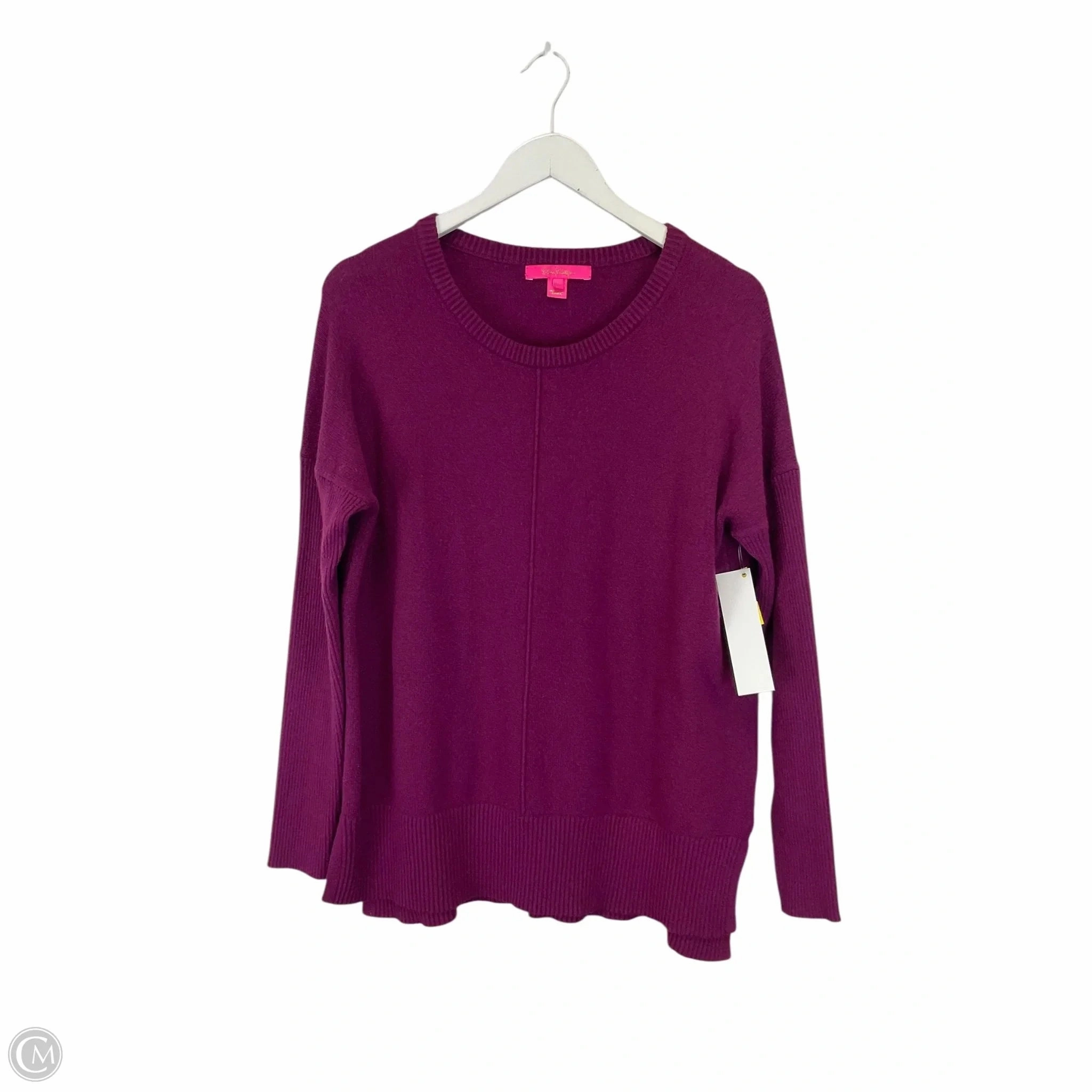 Quick drying material Sweater Designer By Lilly Pulitzer In Purple, Size: L