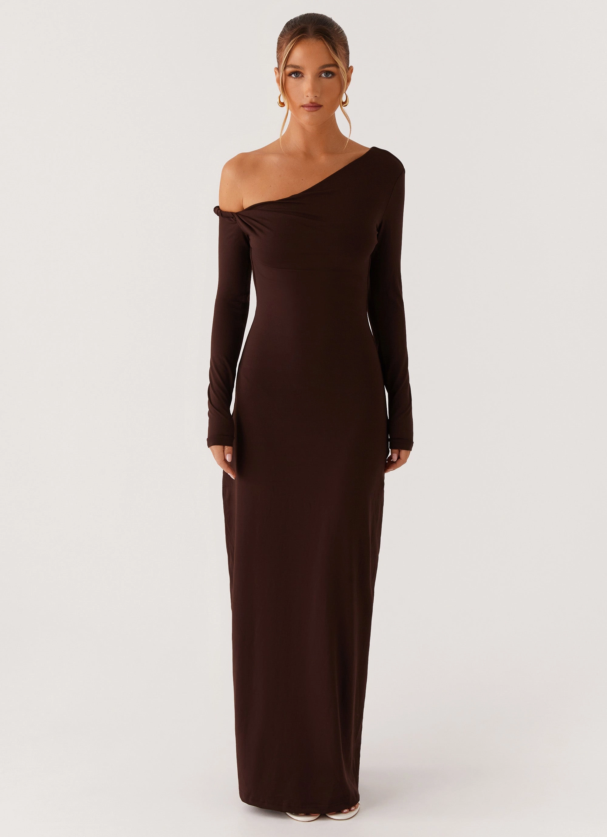 Dream Look Jordana Twist Maxi Dress - Brown