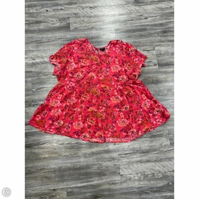 Top Short Sleeve By Torrid In Floral Print, Size: 3x Casual Look Wear Date night