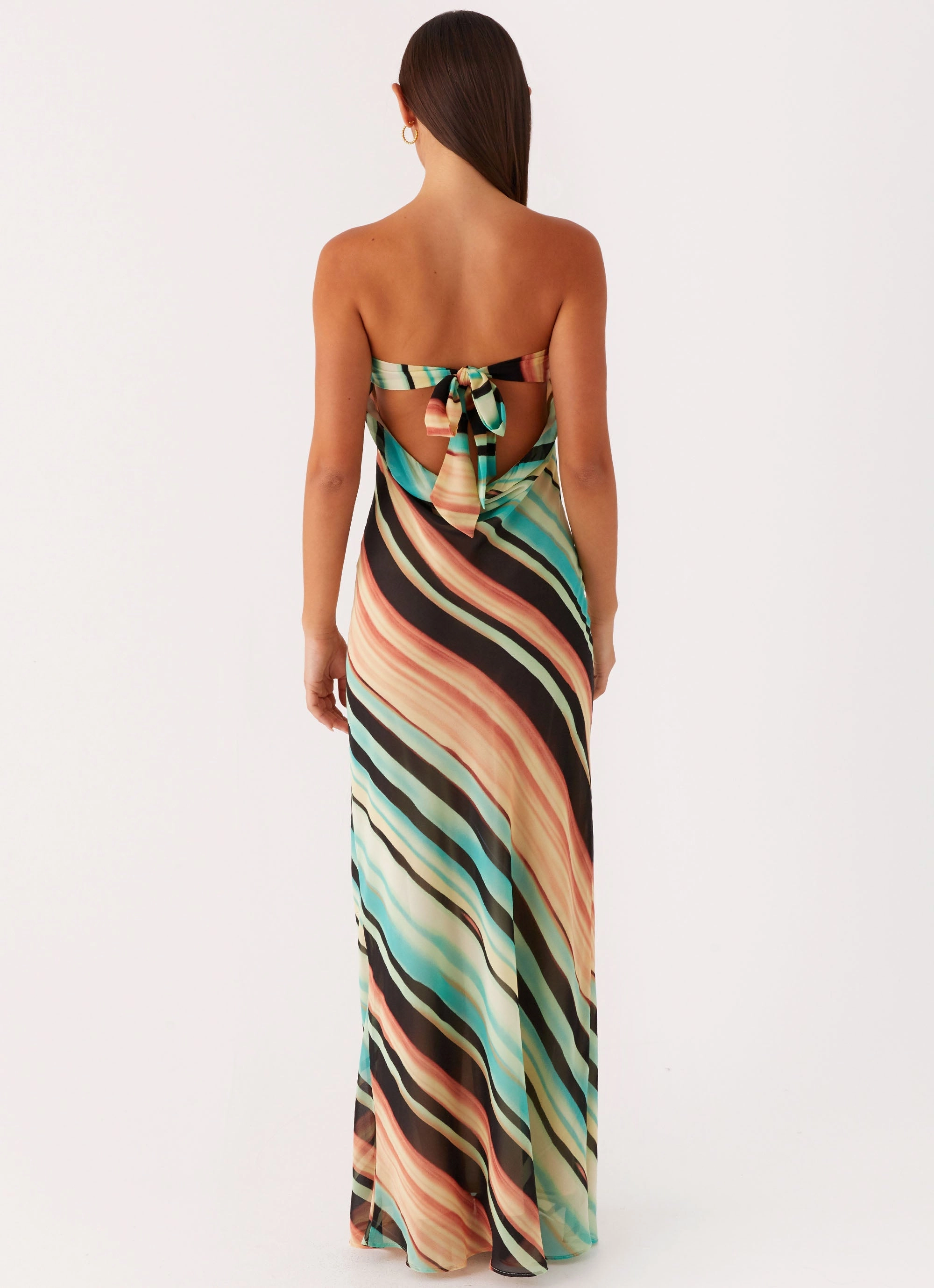 Regular-fit Como Maxi Dress - Stripe