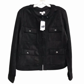 Jacket Other By Carmen By Carmen Marc Valvo In Black, Size:L Reversible Style