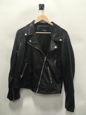Jacket Moto By Torrid In Black, Size: 2x Minimalist Style