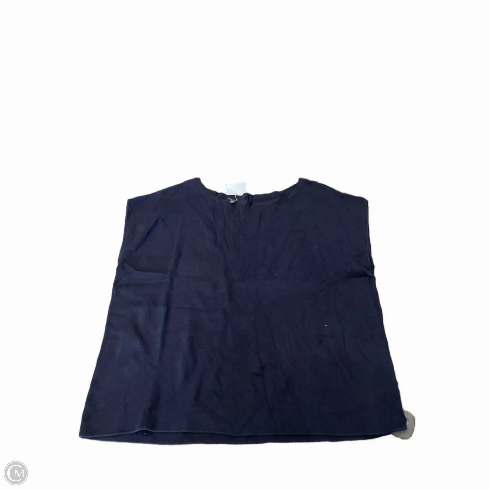 Top Short Sleeve By Talbots In Blue, Size: 3x Oversized Cut