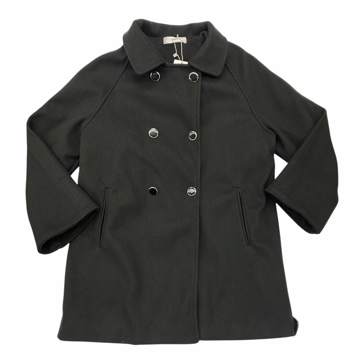 Thermal regulation Coat Peacoat By Yishihui In Black, Size: S