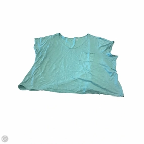 baby shower Top Short Sleeve Basic By Terra & Sky In Blue, Size: 4x