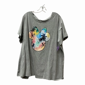 quick-drying EcoConscious Processing Top Ss By Disney Store In Grey, Size:2X