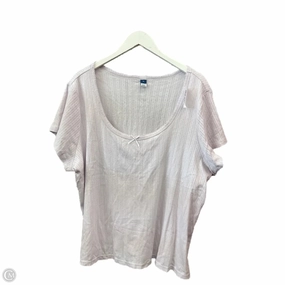 Casual Flex Top Short Sleeve By Old Navy In Purple, Size: 4x