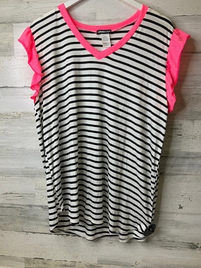 Active Style Trend Travel Light Top Short Sleeve By Heimish Usa  Size: 2x