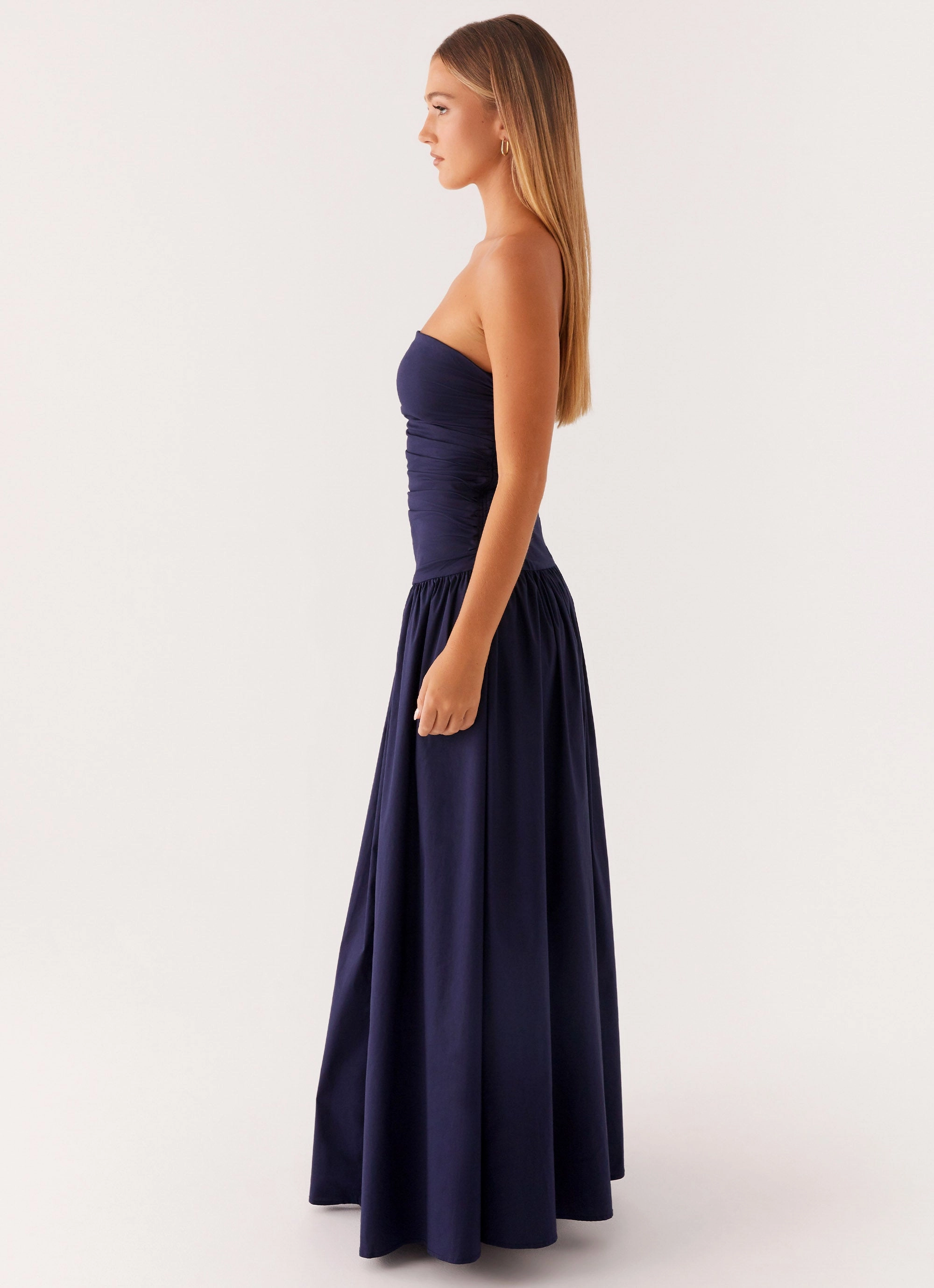 Carmel Maxi Dress - Navy Beachwear Resort-Wear