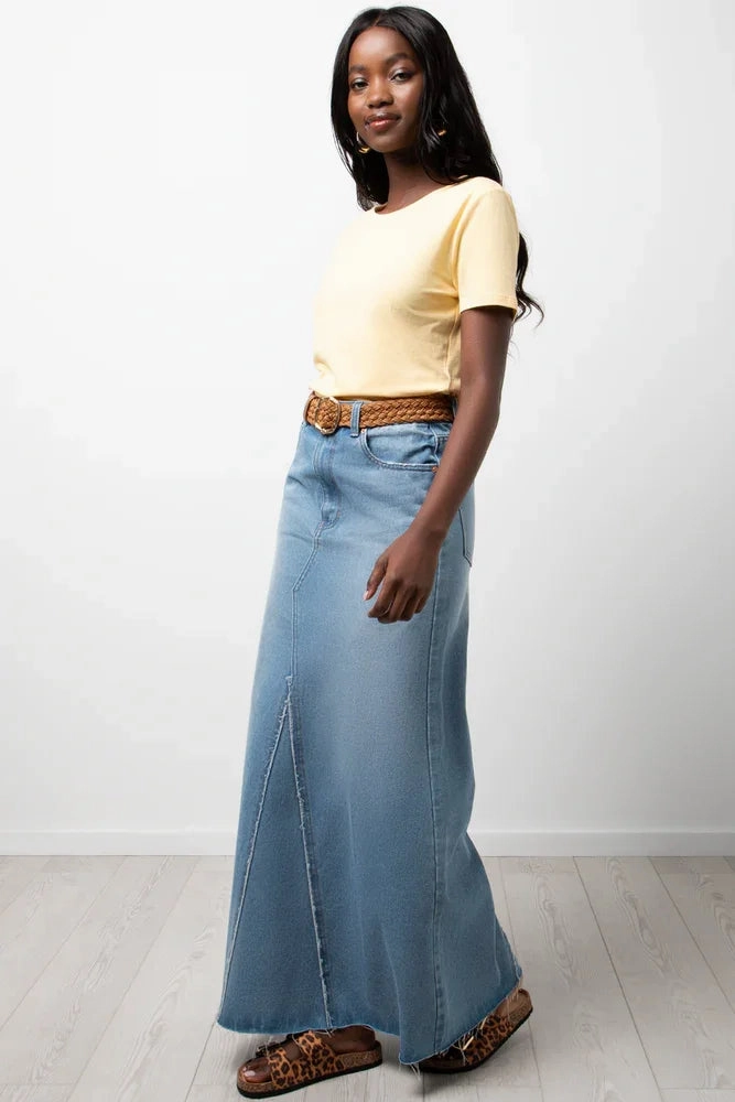 WaterResistant Crew Neck Short Sleeve Fitted T-Shirt Yellow