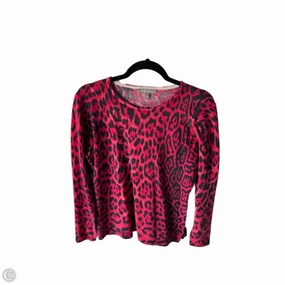 Versatile Stretch Sweater Designer By Neiman Marcus In Black & Red, Size: L