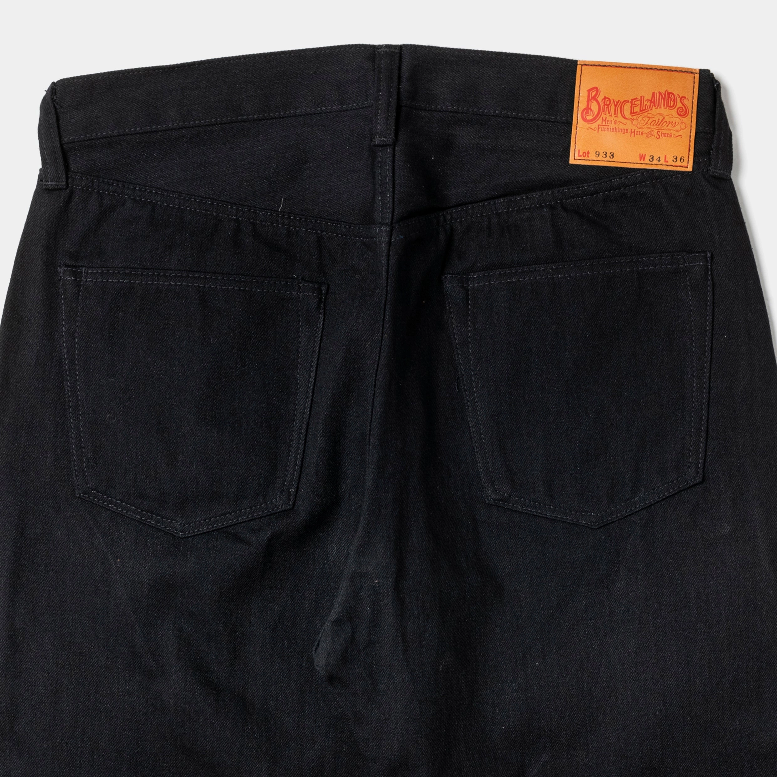 Denim 933 Black Relaxed Style Bold