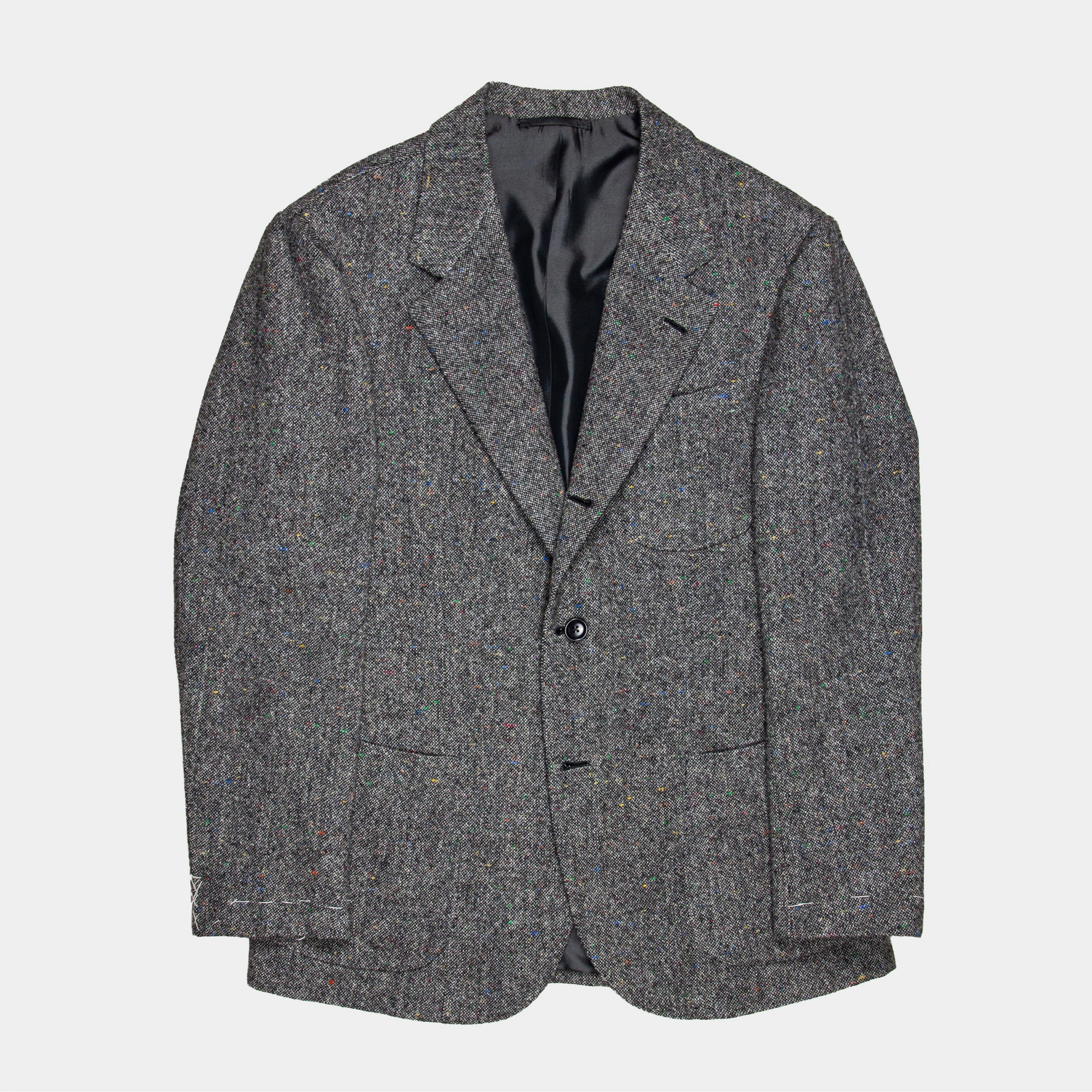 No Roll Collar Technology Dalcuore Single Breasted Jacket Donegal