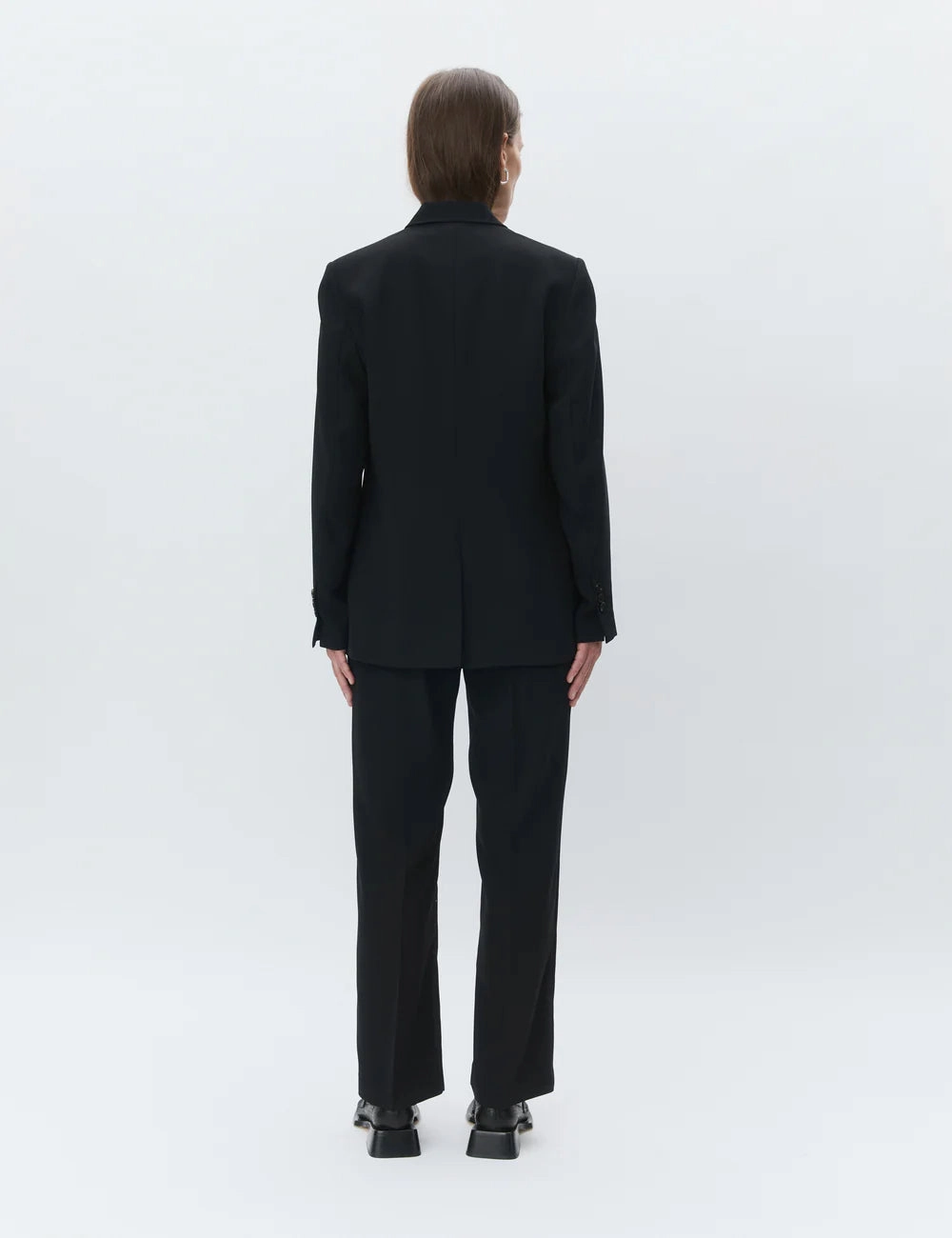 High-rise waist Reinforced Pockets DAY Birger et Mikkelsen Birger et Mikkelsen Classic Lady Gabardine Trousers in Black