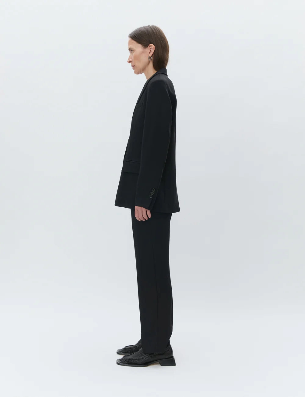 No Bunching Casual Flex DAY Birger et Mikkelsen Birger et Mikkelsen Classic Lady Gabardine Trousers in Black