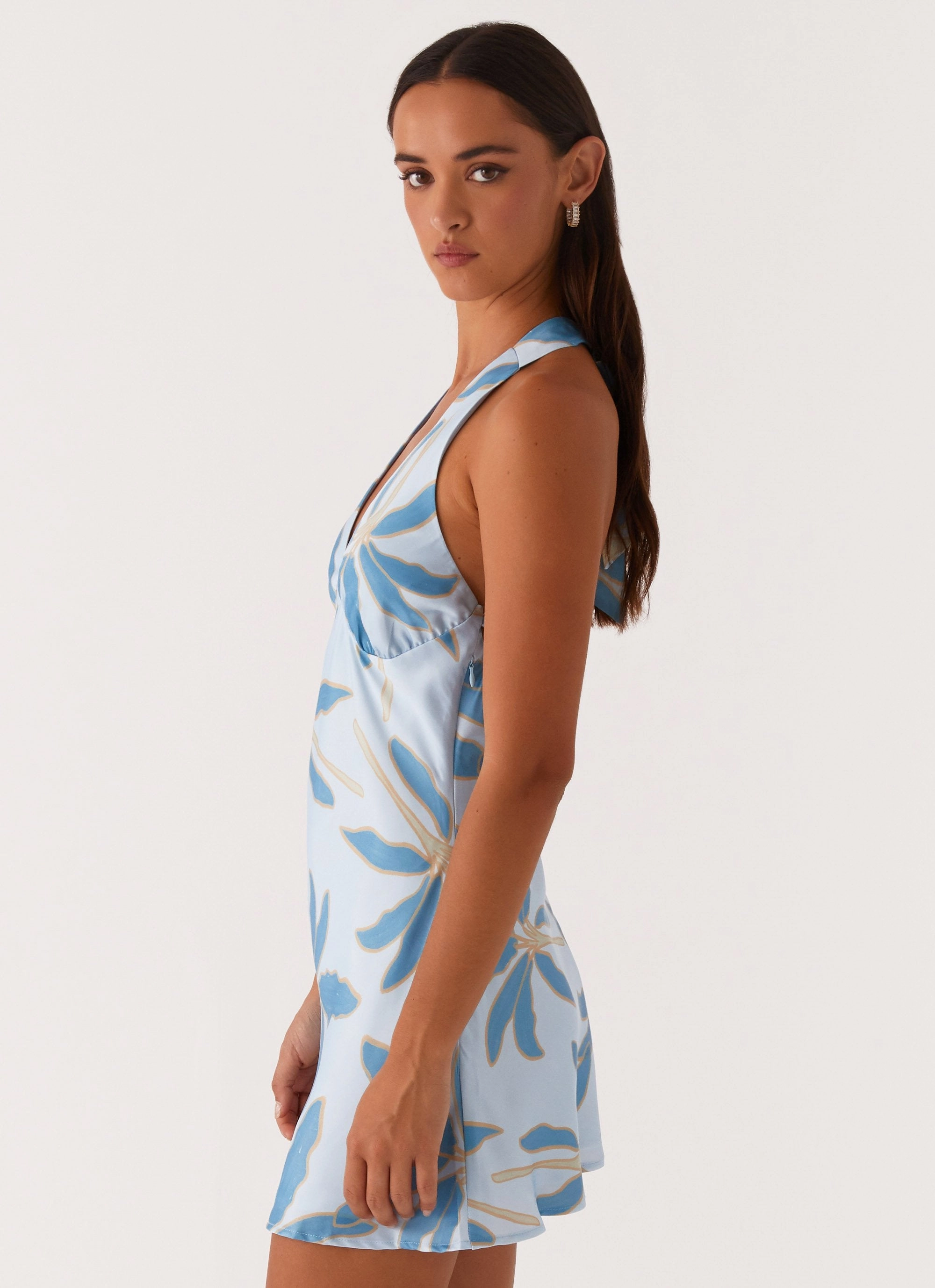 Miss Summer Mini Dress - Opulent Blue Versatile-Style Comfy Fit