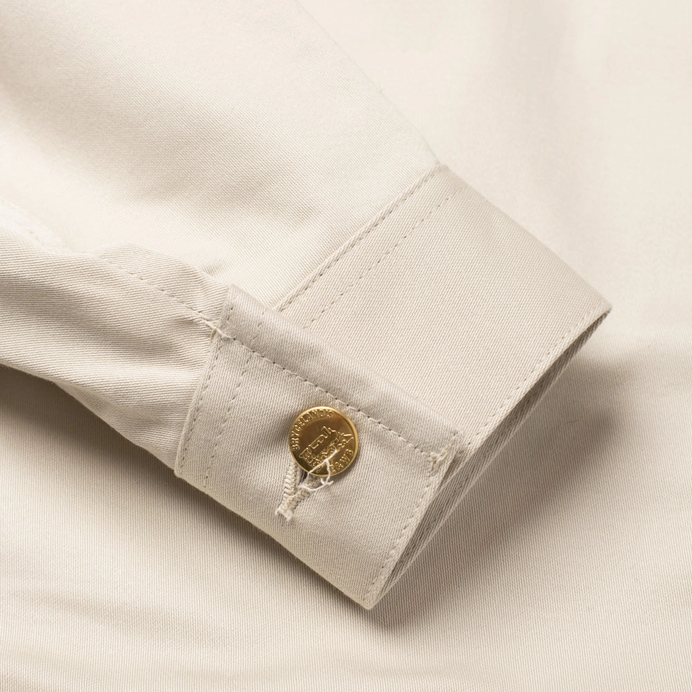 Textured Finish Cash Jacket Cream