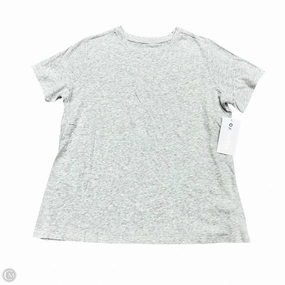 Light Breeze Top Short Sleeve By Athleta In Grey, Size: 1x