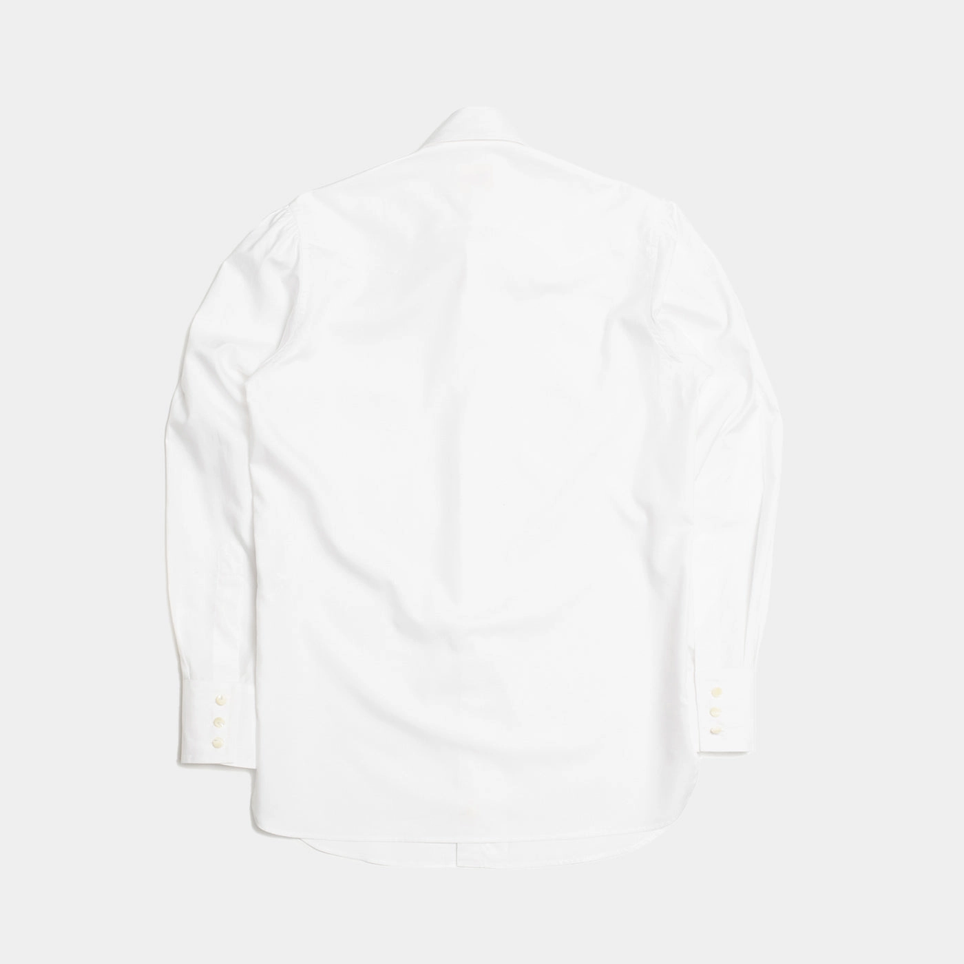 Mature Elegance Hollywood Tailors Made-to-Order Westerner Shirt White