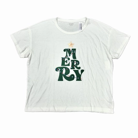 insulated Sporty Appeal Top Short Sleeve By Old Navy In White, Size: Xl